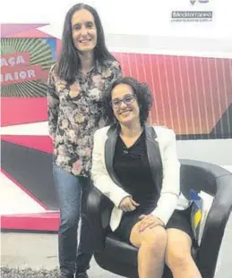  ?? MEDITERRÁN­EO ?? Patricia Campos acude hoy al magacín de Televisión de Castellón.