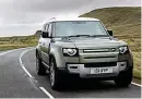  ??  ?? Zero emissions...new Defender