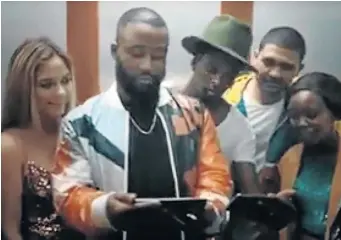  ??  ?? Some of the extras (not necessaril­y the ones pictured here) in a recent advert featuring Cassper Nyovest have still not been paid.