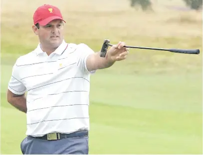  ?? Picture: EPA-EFE ?? INNOCENT. Patrick Reed of the US team claims he is no cheat.