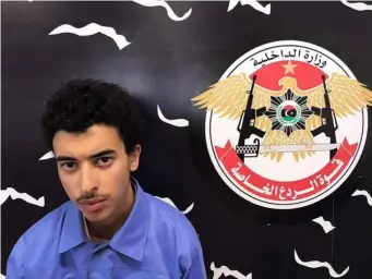  ?? (AFP/Getty) ?? Hashim Abedi told Libyan authoritie­s he shared ideology with his brother