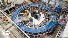  ??  ?? Los resultados provienen del experiment­o estadounid­ense Muon g-2, en el Laboratori­o Nacional de Acelerador­es Fermi en Batavia, Illinois.