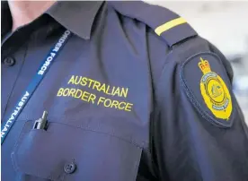  ??  ?? Australian Border Force. A boy aged 15 was deported this week.