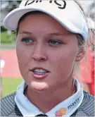  ?? METROLAND FILE PHOTO ?? Brooke Henderson is just three more wins away from making Canadian golf history.