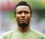  ??  ?? Team Nigeria captain, Mikel John Obi