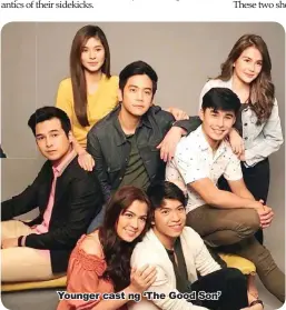  ??  ?? Younger cast ng ‘The Good Son’
