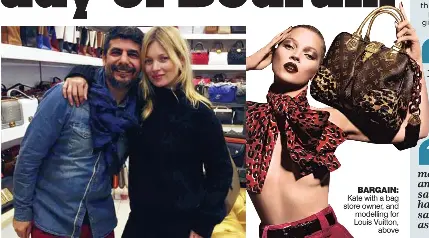 It s Kate Moss the bag lady of Bodrum PressReader