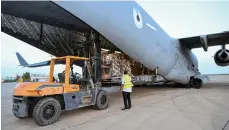 ?? Wam ?? The UAE yesterday sent three aircraft carrying 115 tonnes of food aid and medical supplies to help people in Sudan