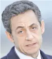  ??  ?? Nicolas Sarkozy