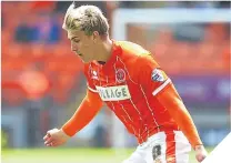  ??  ?? ■ Brad Potts scored in Blackpool’s 4-1 win.