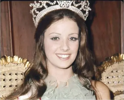  ?? Foto: Archiv ?? Mit 20 Jahren „Miss Universum“: Amparo Muõz.