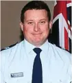  ??  ?? MEMORY: Senior Constable Brett Forte.