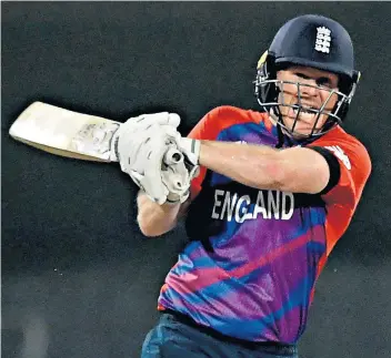  ?? ?? Cool under pressure: Eoin Morgan’s batting is a concern but he remains a supreme T20 leader