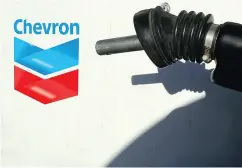  ?? ROSS D. FRANKLIN / THE ASSOCIATED PRESS FILES ?? Chevron has been focused on completing its massive liquefied natural gas export projects in Australia, but is now turning to projects in Canada and the U. S.