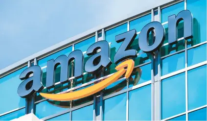  ?? DREAMSTIME ?? Amazon.com Inc. was one of analysts’ favorite stocks in 2022, but it fell nearly 50%.