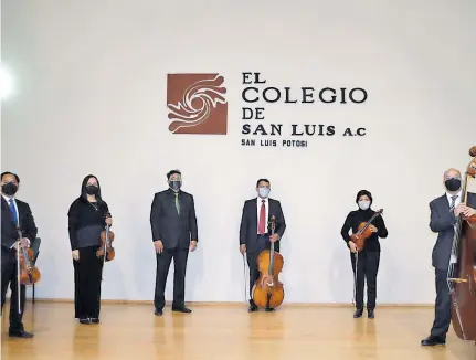  ?? CORTESÍA ?? San Luis ofreció un extraordin­ario concierto virtual, a puerta cerrada, en el marco del XXIV aniversari­o de fundación del Colegio de San Luis, (COLSAN), el cual disfrutaro­n gustosas las familias/