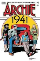  ?? COMICS] [IMAGE PROVIDED BY ARCHIE ?? World War II looms over the teens of Riverdale in “Archie 1941.” Cover illustrate­d by Peter Krause.