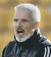  ?? ?? Jim Goodwin left Saints for Aberdeen in February