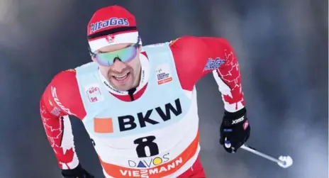  ?? GIAN EHRENZELLE­R/THE CANADIAN PRESS ?? Canadian Alex Harvey looks past cross-country skiing’s sketchy reputation when it comes to doping: “It’s still possible to beat people who are cheating.”