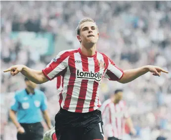  ??  ?? Jordan Henderson during his time with Sunderland.