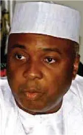  ??  ?? Saraki