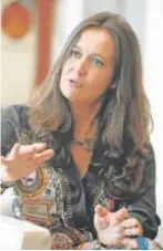  ?? // EFE ?? María Martinón-Torres, directora del Centro Nacional de Investigac­ión sobre Evolución Humana (Cenieh), cree que aún hay mucho por descubrir sobre la menopausia y su impacto