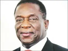  ??  ?? President Mnangagwa