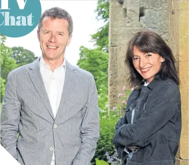  ??  ?? Nicky Campbell and Davina McCall host Long Lost Family Special: Born Without Trace