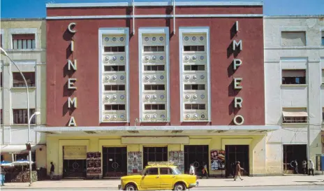 ?? FOTOS: DPA ?? Das Kino Impero wurde von Mario Messina im Jahr 1937 gestaltet.