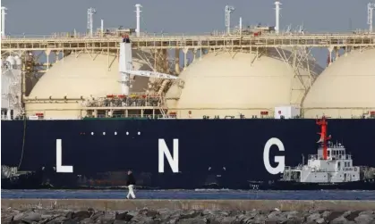  ?? Photograph: Bloomberg/Getty Images ?? Gas from Western Australia, Queensland, the US, the Middle East or elsewhere could be unloaded at Port Kembla facility, Squadron Energy’s CEO says.