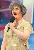  ??  ?? The SuBo story: from her sensationa­l Britain’s Got Talent audition, to sharing a stage with idol Elaine Paige.