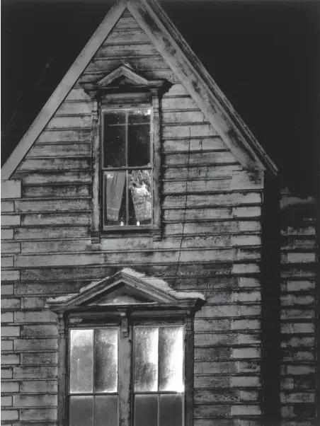  ??  ?? Ansel Adams: Old House, Pescadero, California, 1959; courtesy Andrew Smith Gallery