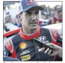  ??  ?? Sordo expects a Loeb threat