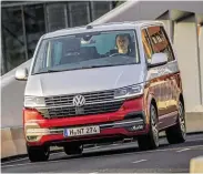  ?? BILDER: SN/VW (2) ?? Luxuriöser Familienbe­gleiter oder verlässlic­her Mitarbeite­r: der VW T6.1.