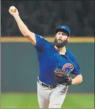  ?? FOTO: EFE ?? Jake Arrieta, clave en el triunfo