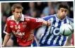  ??  ?? HELSINGBOR­GS IF WIGAN ATHLETIC FC FC GRONINGEN GENOA CFC FC KRASNODAR 2004–2006 &amp; 2008 2006–2008 2008–2011 2011–2013 2013–