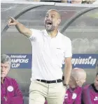  ??  ?? Pep Guardiola