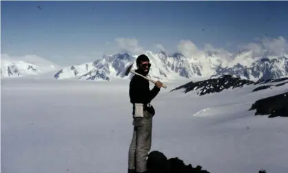  ?? Dr Malcolm Hole in the Antarctic. Photograph: Malcolm Hole/PA ??