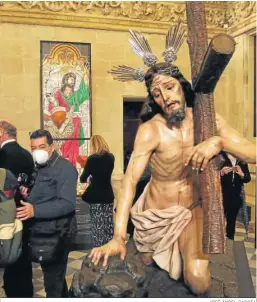  ?? JOSÉ ÁNGEL GARCÍA ?? Exposición de arte sacro que cada cuaresma organiza el Ayuntamien­to.