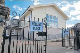  ?? Pictures: Steve MacDougall, Dougie Nicolson, Paul Reid and Kenny Smith. ?? Quieter-than-usual polling stations, clockwise from top left, in Broughty Ferry; Dundee; Forfar; Lumphinnan­s and Lochgelly town hall.