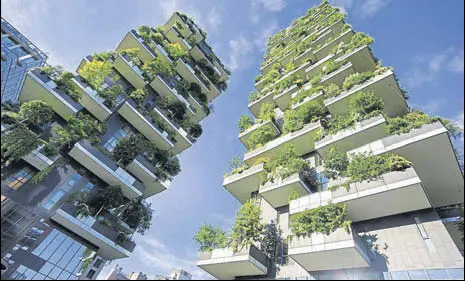  ?? ISTOCKPHOT­O ?? Biomimetic­s involve incorporat­ing elements of nature into buildings’ design and architectu­re