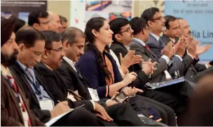  ?? Photo by Shihab ?? Delegates at Dubai Global Convention organised by Institute of Directors India. —