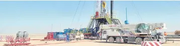  ??  ?? SRB had accepted an offer from Talap Munai Service LLP, a major contractor from China who operates in Kazakhstan and China, to develop and finance up to US$20 million (contractor financing) in the developmen­t of Rakushechn­oye oil and gas field.