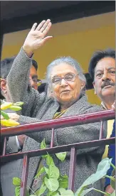 ?? ARVIND YADAV/HT PHOTO ?? Sheila Dikshit, who was the chief minister of Delhi for 15 years, will lead the Congress party’s campaign once again in the National Capital for the Lok Sabha elections.