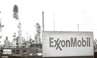  ?? Staff file photo ?? Minnesota is suing oil companies including Exxon Mobil Corp., Koch Industries and the American Petroleum Institute in a consumer fraud lawsuit over the effects of climate change.