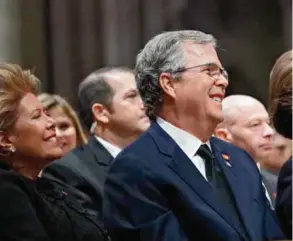  ??  ?? Columba Bush, la nuera mexicana del difunto expresiden­te, es originaria de Guanajuato y está casada con Jeb Bush.