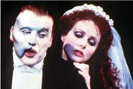  ??  ?? Phantom of the Opera: Michael Crawford in classic musical