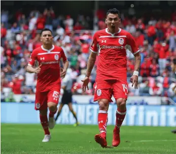  ?? /IMAGO7 ?? Rubens Sambueza celebra el gol del triunfo choricero, logrado de penalti.