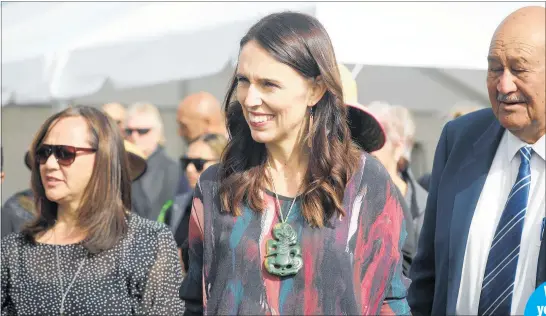  ?? PHOTOS / ANDREW WARNER ?? Prime Minister Jacinda Ardern says the Provincial Growth Fund has been aimed at communitie­s where it will make the biggest difference.