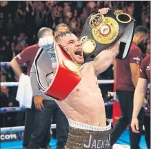  ?? Picture: Getty Images ?? DAY OF THE JACKAL: Carl Frampton says he felt in complete control during the win over Quigg.